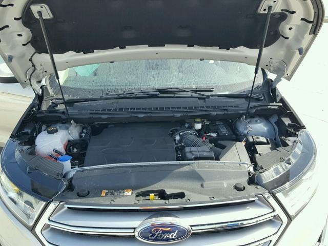 2FMPK3J83JBB23544 - 2018 FORD EDGE SEL GOLD photo 7