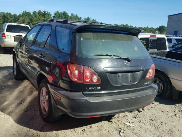 JT6HF10U0Y0097102 - 2000 LEXUS RX BLACK photo 3