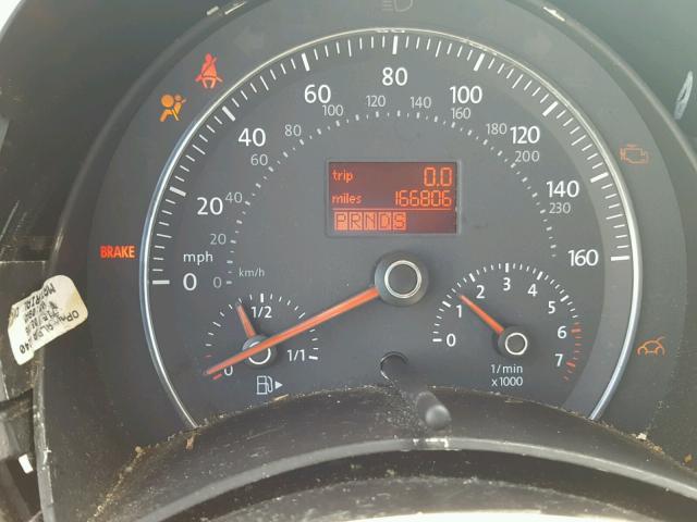 3VWPW31C77M501978 - 2007 VOLKSWAGEN NEW BEETLE შავი ფოტო 8