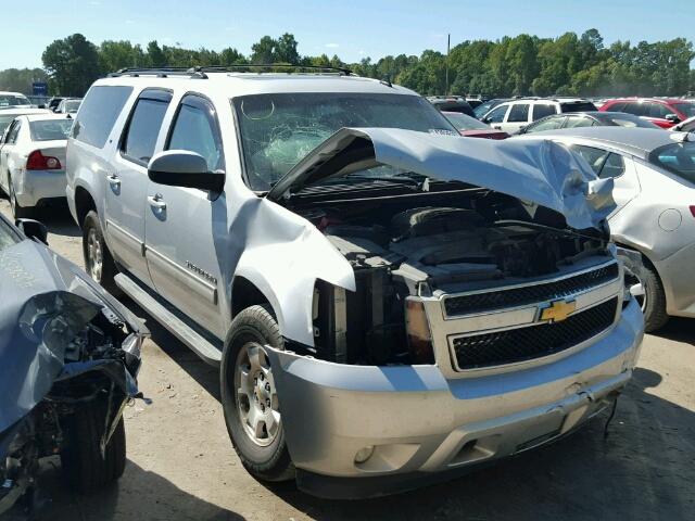 1GNSCJE0XDR253639 - 2013 CHEVROLET SUBURBAN C SILVER photo 1