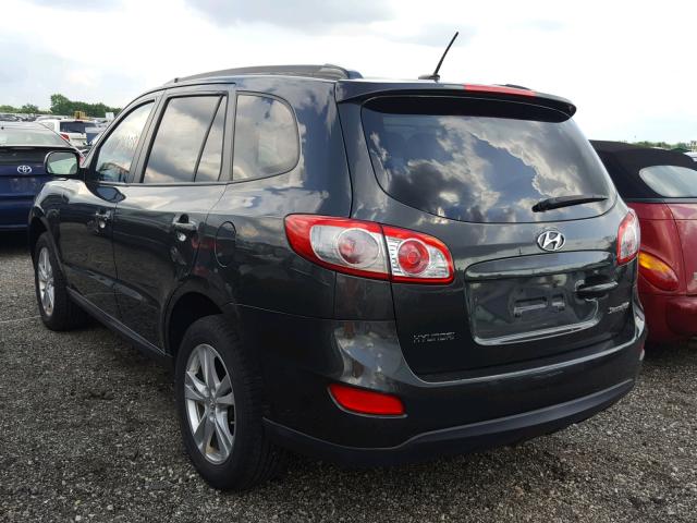 5NMSH4AGXAH397061 - 2010 HYUNDAI SANTA FE S CHARCOAL photo 3