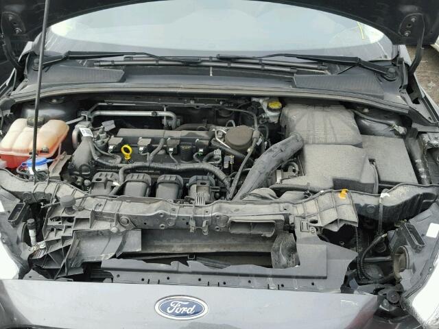 1FADP3E28FL272432 - 2015 FORD FOCUS S GRAY photo 7