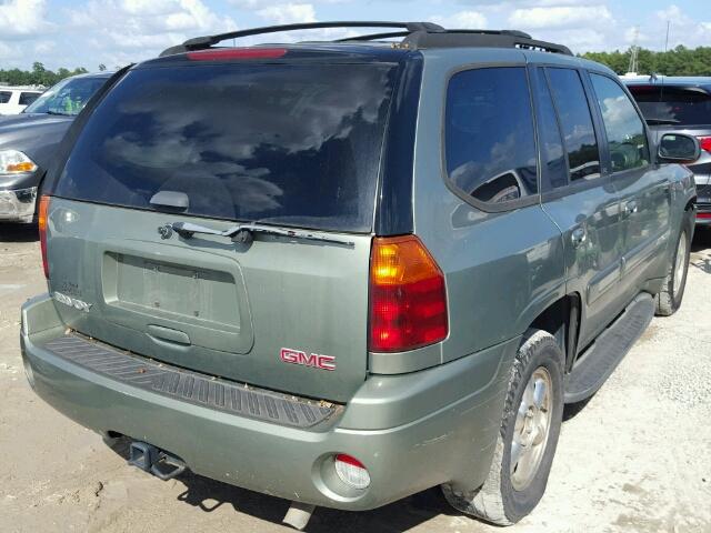 1GKDT13S032226385 - 2003 GMC ENVOY GREEN photo 4