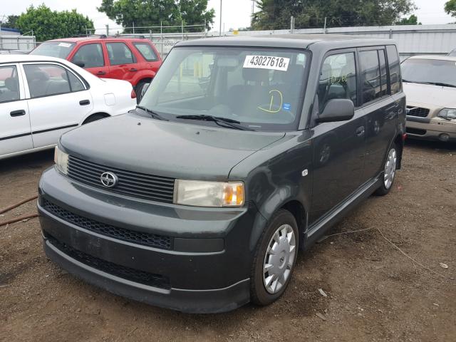 JTLKT324364054173 - 2006 TOYOTA SCION XB Жасыл фото 2