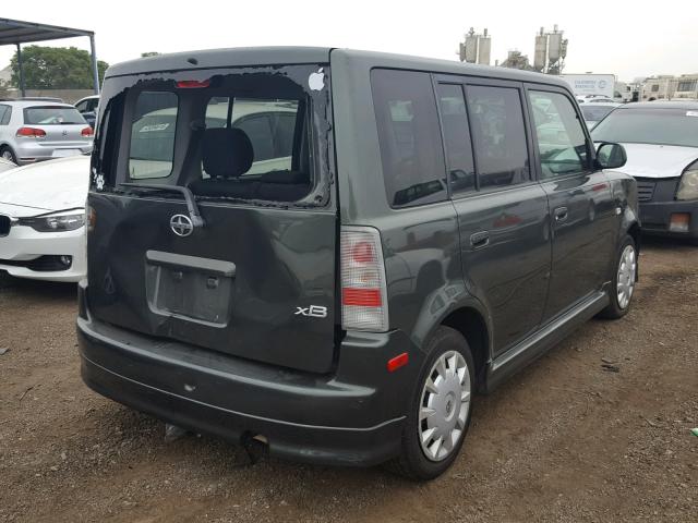 JTLKT324364054173 - 2006 TOYOTA SCION XB Жасыл фото 4