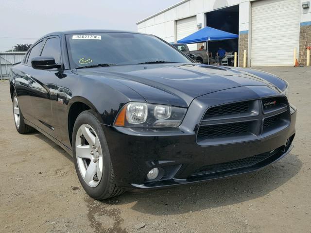 2C3CDXAT4CH221172 - 2012 DODGE CHARGER PO BLACK photo 1