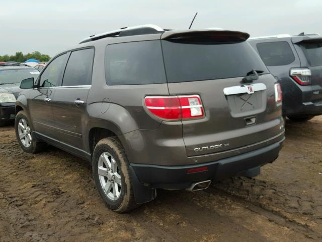 5GZEV23798J176335 - 2008 SATURN OUTLOOK XR Qəhvəyi foto 3