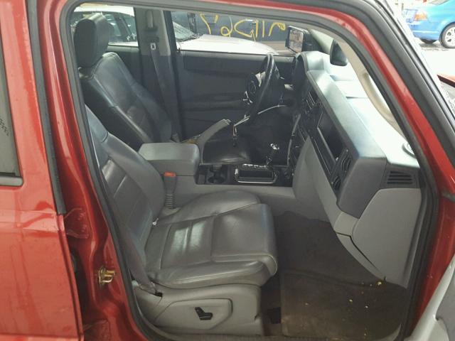 1J8HH48N36C230926 - 2006 JEEP COMMANDER Tünd qırmızı foto 5