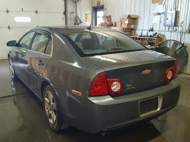 1G1ZH57B79F117324 - 2009 CHEVROLET MALIBU 1LT GRAY photo 3