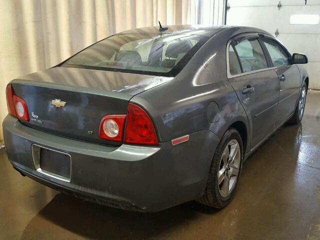 1G1ZH57B79F117324 - 2009 CHEVROLET MALIBU 1LT GRAY photo 4