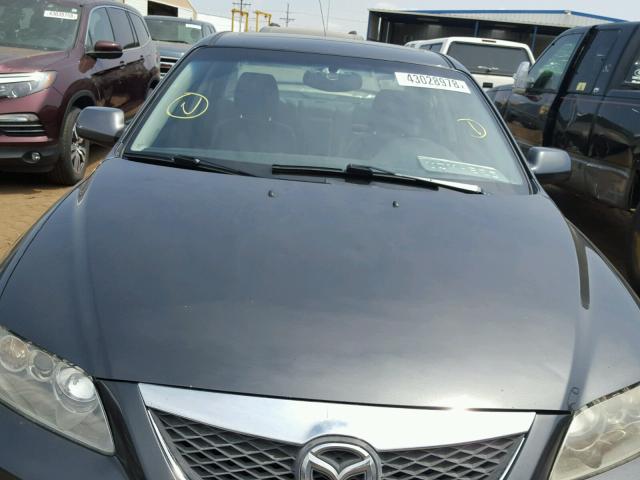 1YVFP80D645N76881 - 2004 MAZDA 6 S GRAY photo 9