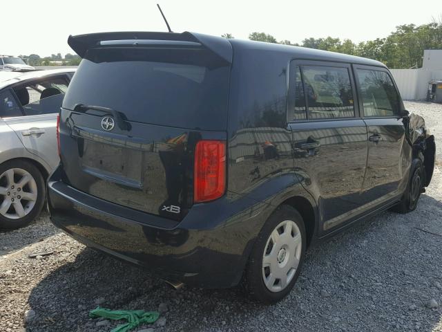 JTLKE50E181031190 - 2008 TOYOTA SCION XB Negro foto 4