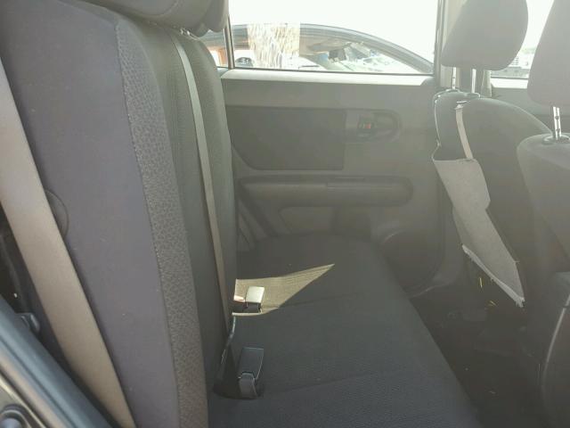 JTLKE50E181031190 - 2008 TOYOTA SCION XB Negro foto 6