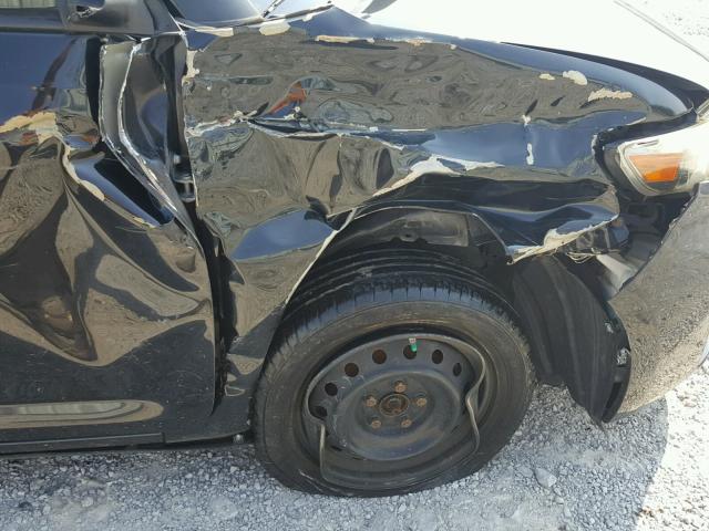 JTLKE50E181031190 - 2008 TOYOTA SCION XB Negro foto 9