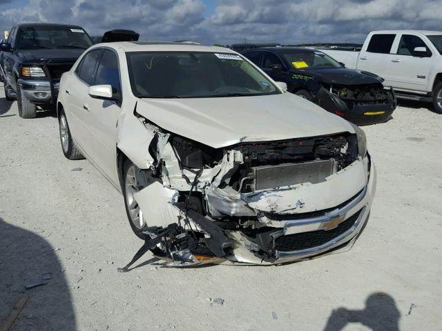 1G11C5SL2EF254838 - 2014 CHEVROLET MALIBU 1LT WHITE photo 1