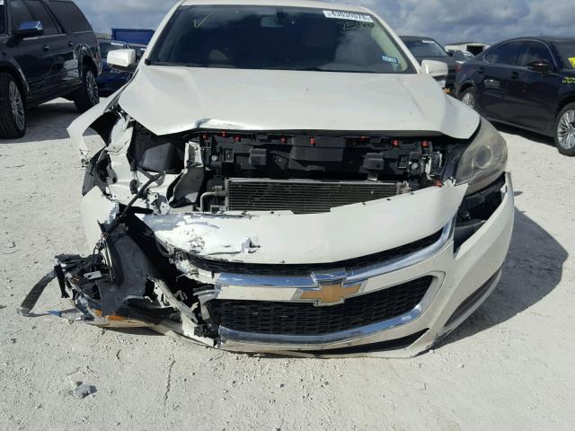 1G11C5SL2EF254838 - 2014 CHEVROLET MALIBU 1LT WHITE photo 9