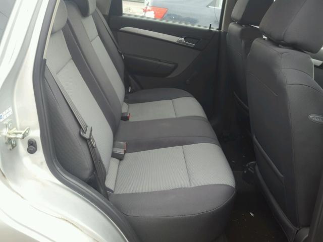 KL1TD6DE3BB228597 - 2011 CHEVROLET AVEO LS SILVER photo 6