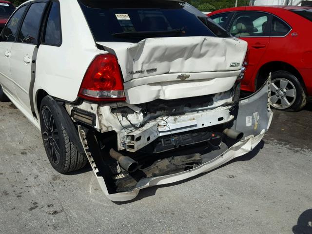 1G1ZW63186F137540 - 2006 CHEVROLET MALIBU MAX 白色 照片 9