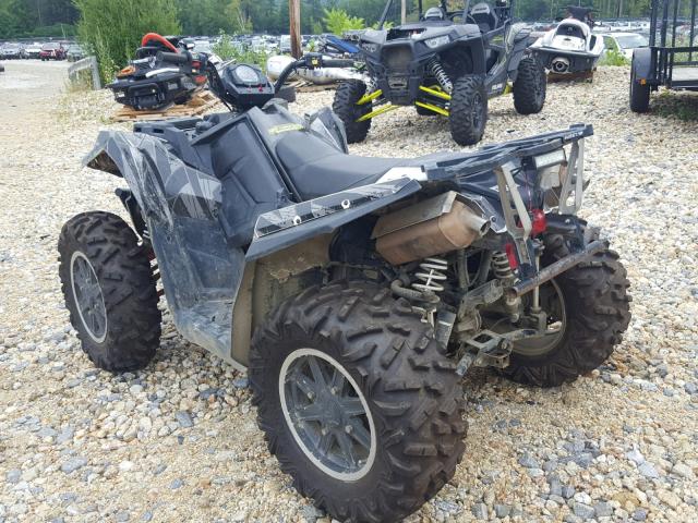 4XASVE954FA638056 - 2015 POLARIS SCRAMBLER BLACK photo 3