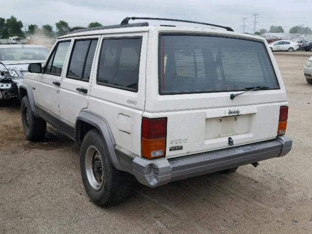 1J4FJ78S1TL177255 - 1996 JEEP CHEROKEE C WHITE photo 3