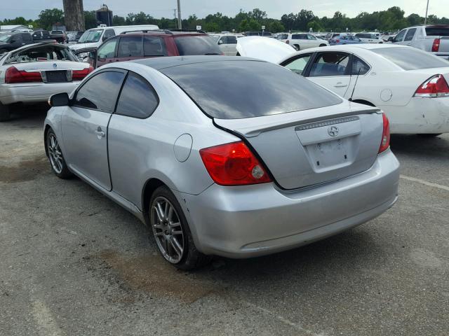 JTKDE177350017967 - 2005 TOYOTA SCION TC 银色 照片 3