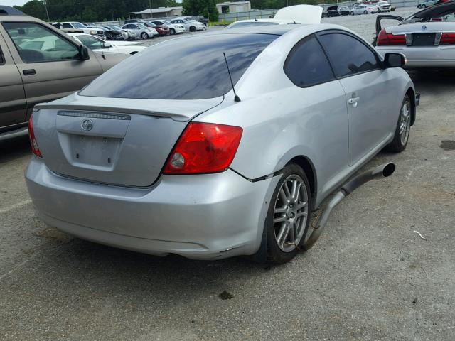 JTKDE177350017967 - 2005 TOYOTA SCION TC 银色 照片 4