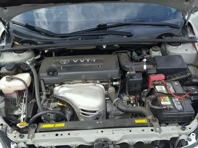 JTKDE177350017967 - 2005 TOYOTA SCION TC 银色 照片 7