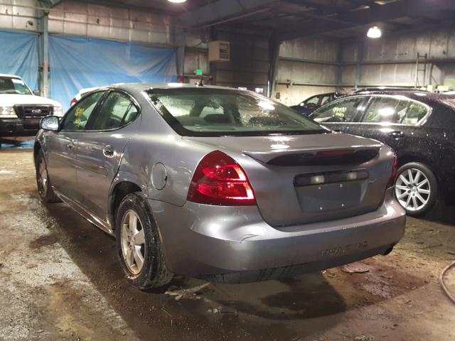 2G2WP552871180814 - 2007 PONTIAC GRAND PRIX GRAY photo 3