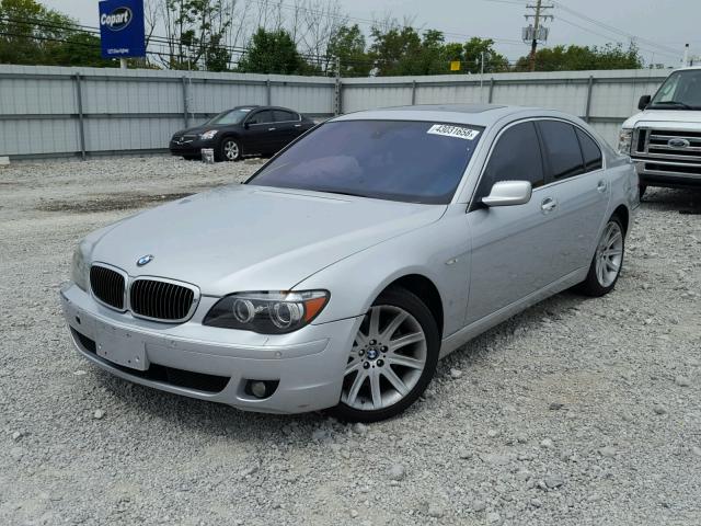 WBAHL83526DT06664 - 2006 BMW 750 I SILVER photo 2