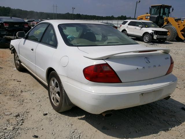 19UYA42451A036951 - 2001 ACURA 3.2CL WHITE photo 3