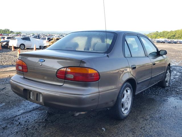 1Y1SK528XYZ405627 - 2000 CHEVROLET GEO PRIZM 棕色 照片 4