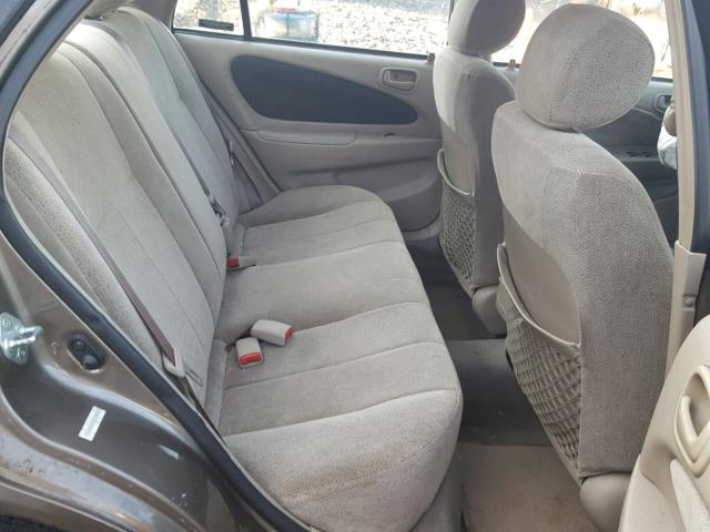 1Y1SK528XYZ405627 - 2000 CHEVROLET GEO PRIZM 棕色 照片 6