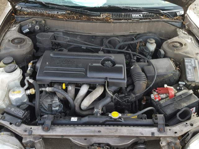 1Y1SK528XYZ405627 - 2000 CHEVROLET GEO PRIZM 棕色 照片 7