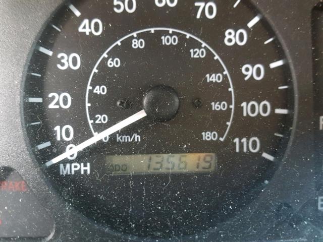 1Y1SK528XYZ405627 - 2000 CHEVROLET GEO PRIZM 棕色 照片 8