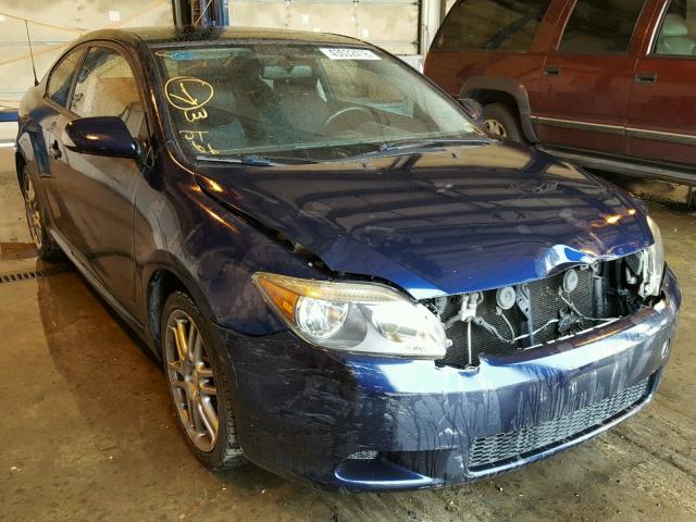 JTKDE177760102814 - 2006 TOYOTA SCION TC BLUE photo 1