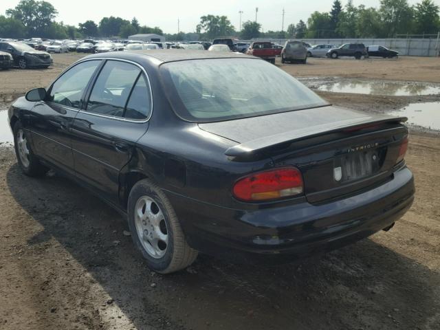 1G3WS52KXWF382625 - 1998 OLDSMOBILE INTRIGUE G BLACK photo 3