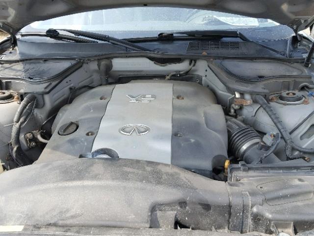 JNRBS08W43X404197 - 2003 INFINITI FX45 GRAY photo 7