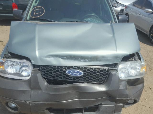 1FMCU49H37KB88704 - 2007 FORD ESCAPE HEV GREEN photo 7