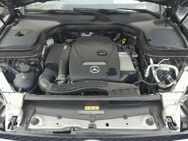 WDC0G4JB5GF109946 - 2016 MERCEDES-BENZ GLC 300 GRAY photo 7