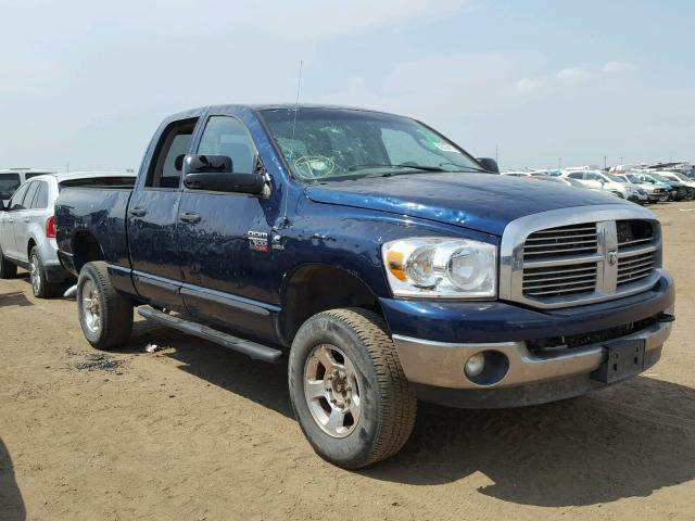 3D7KS28A08G193582 - 2008 DODGE RAM 2500 S BLUE photo 1