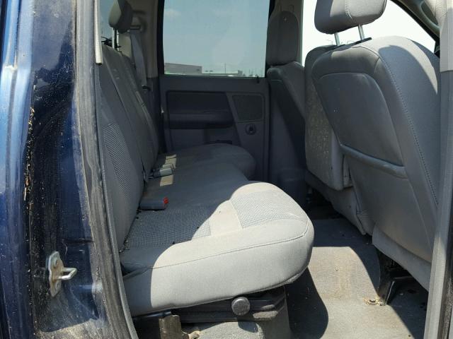 3D7KS28A08G193582 - 2008 DODGE RAM 2500 S BLUE photo 6