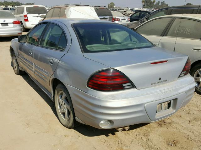 1G2NF52E9YC520478 - 2000 PONTIAC GRAND AM S Gümüş foto 3