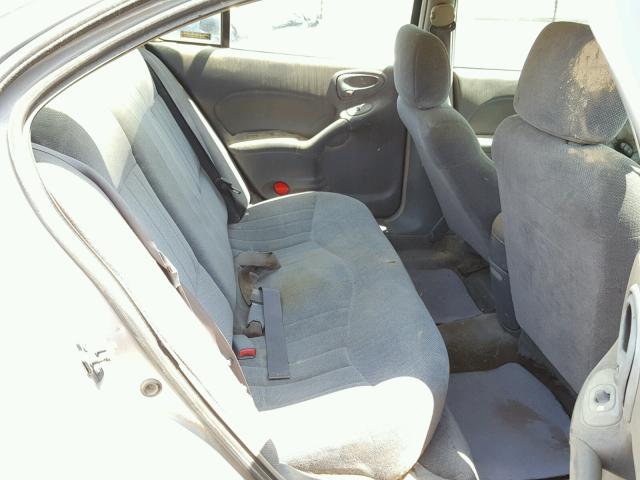 1G2NF52E9YC520478 - 2000 PONTIAC GRAND AM S Gümüş foto 6