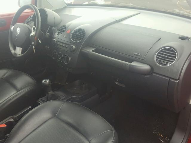 3VWPW3AG3AM022743 - 2010 VOLKSWAGEN NEW BEETLE Qırmızı foto 9