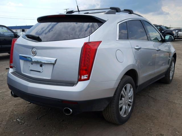 3GYFNGEY9BS670624 - 2011 CADILLAC SRX SILVER photo 4