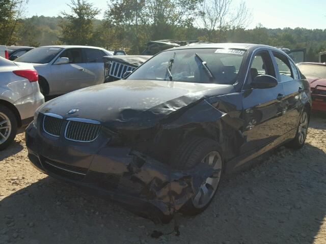 WBAVD53568A009691 - 2008 BMW 335 BLACK photo 2