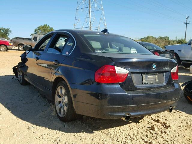 WBAVD53568A009691 - 2008 BMW 335 BLACK photo 3