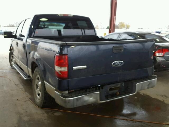 1FTRW12W45FB34723 - 2005 FORD F150 SUPER BLUE photo 3