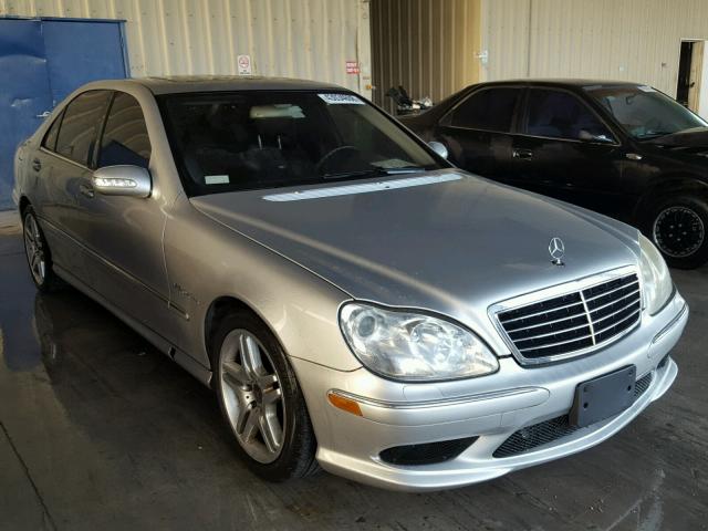 WDBNG74J54A405038 - 2004 MERCEDES-BENZ S 55 AMG GRAY photo 1