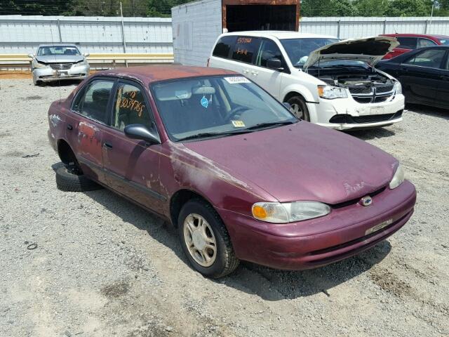 1Y1SK5281WZ403603 - 1998 CHEVROLET GEO PRIZM MAROON photo 1